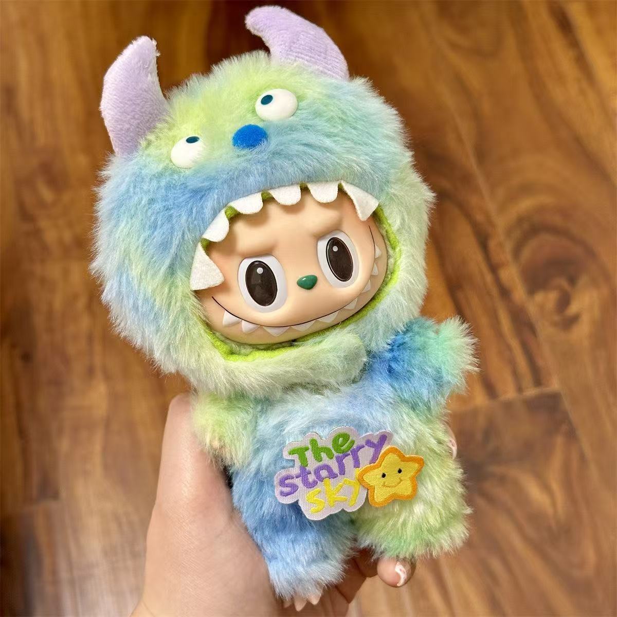 Labubu Doll Clothes for 17cm Plush Toy & Gen 1/2 Keychain Vinyl Figure | Replacement Outfit Set