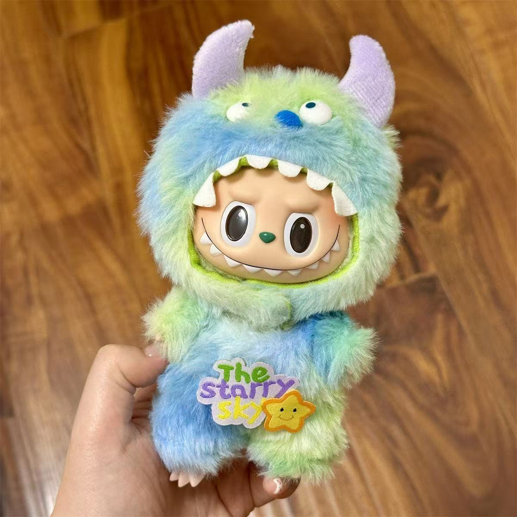 Labubu Doll Clothes for 17cm Plush Toy & Gen 1/2 Keychain Vinyl Figure | Replacement Outfit Set